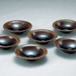 2006 飴油掛分組鉢（６枚）