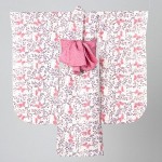 2012 ちょうちょ　からくさ　７才着物