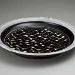 2010 掛分白筒描大皿　7.2×43.7×43.7