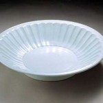 2006 白磁鎬手大鉢　12×56×56