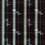 2006 藍地緯絣「翼」