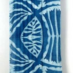 2005 藍染絞布 　376×111