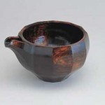 2003 栃拭漆片口　 25×20×14