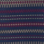 2011 藍地花織帯地