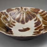 2010 鉄絵草文皿　11.5×50.6×50.