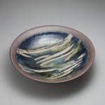 2012 呉須指描大皿　13×60×60