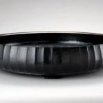 2007 欅ぬりわけ鎬水盤　9.5×44×44