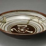 2009 イッチン草文皿　9.1×40×40