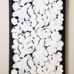 2009 藍　両面型付白模様　320×89