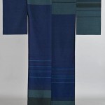 2010 藍地花織衣装　「深山霞」