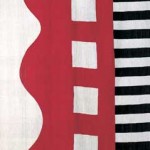 2006 型染布　230×120