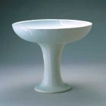 2006 白磁筒描高杯 32×39×39