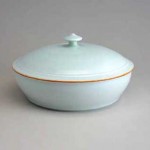 2003 白磁蓋物 　34×34×18