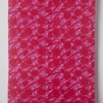 2010 赤い染め布　300×118