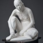 石膏　80×65×85cm