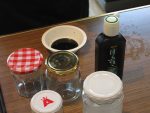 墨汁とシリコーンの薄め液