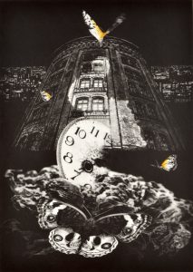 銅版（70 x 50cm）メメント・モリー②