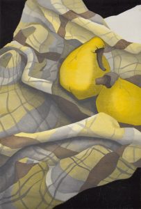 木版（123 x 97.2cm）愛しきもの　版画部奨励賞